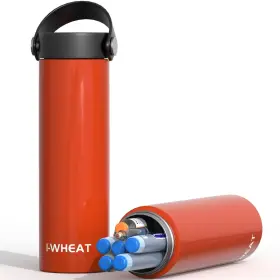 1w-orange 1-wheat Insulin Cooler Travel Case 3-5 Pens 60h Tsa Approved Medication
