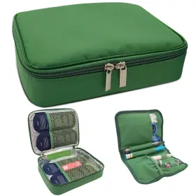 1wcb002 1-wheat Large Insulin Cooler Travel Case With 4 Ice Packs 24h Medication