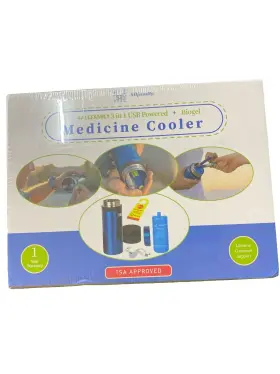 4allfamily 750258998061 Explorer 72 Hours 1-7 Pen Medical Insulin Cooler Travel Case Usb Charger Bi