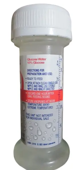 51004 Abbott 4 - 10% Dextrose Glucose With Water 2 Fl Oz 59ml Oral Hypoglycemia Fluid Loss #2