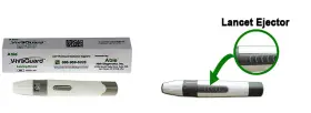 Vgl01-383 Able Diagnostics Vivaguard Lancing Device 30g Lancets Set 600 #2