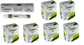 Vgl01-383 Able Diagnostics Vivaguard Lancing Device 30g Lancets Set 600