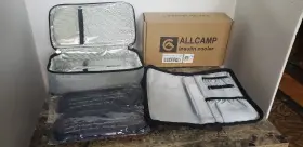 Allcamp Outdoor Gear 752058100507 Insulin Cooler Travel Case With 4 Ice Pack And Insulation Liner For D