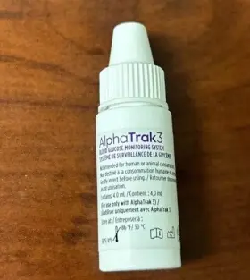 Alphatrak 087219133491 New Lot Of 3 Zoetis Dog/cat Glucometer Control Solution 9/24