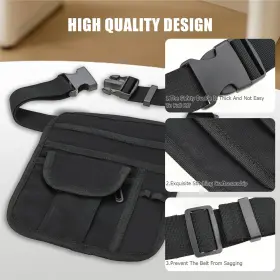 Ancable 313041672632 Server Waist Pouch Premium Quality Restaurant Waiter Bag #2