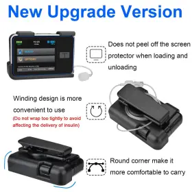 Apdtek 752574826301 Upgrade Tslim X2 Pump Case With 360 Rotating Clip Tandem P #3