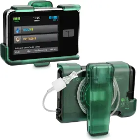 Yx121021-gr Apdtek Tandem Tslim X2 Pump Case Accessories Smooth Comfortable Flexible Safe Green