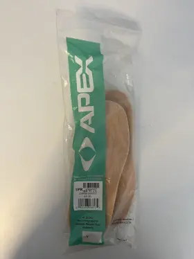 40664w07 Apex Diabetic Patch Beige Conform Orthotic 1pr Foot Support Inserts