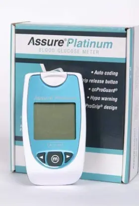 500001 Arkray Assure Platinum Blood Glucose Meter 1 Each