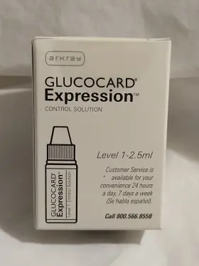 570005 Arkray Glucocard Expression Glucose Control Solution Level 1