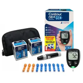 Ascensia 301937383014 Contour Next Gen Blood Glucose Monitoring System 20 Test Strips