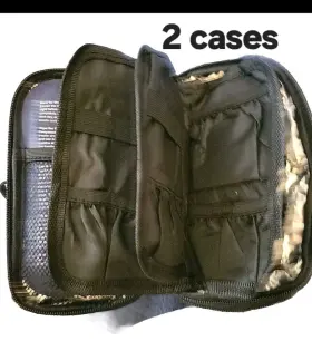 Auvon 445010570557 Insulin Cool Travel Cases 2 Pack. Expandable Insulated Bags. Cases. Free Ship