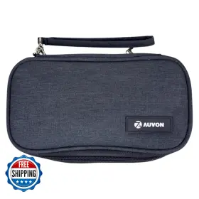 6928 Auvon Insulin Cooler Travel Case Bag Portable Medicine Organizer With Ice Pack