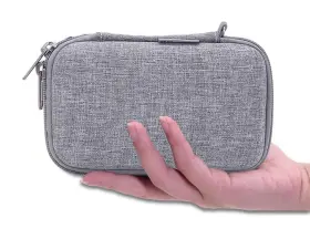 Awdo Inc 445036623657 Diabetic Supplies Travel Case Bag Organizer For Glucose Meter Blood Sugar Test #2