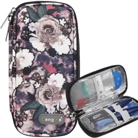 Ayvanber 630808030314 Insulin Cooler Travel Case Small Diabetic Medication Portable Cooling