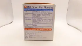 B-d320109z B.d. 382903201099 Short Pen Needles 8mm 31g 100ct Package #3