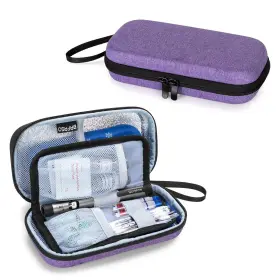 Ukbs02202 Bafaso Hard Insulin Cooler Travel Case With 2 Ice Packs