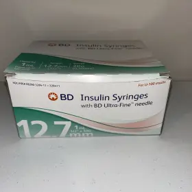 Bd 382908411035 New 1 Box Of Insulin 30g Gauge 12.7mm Length 1ml Capacity 100 Count #2