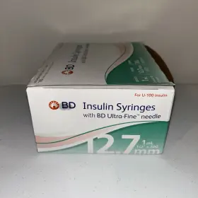 Bd 382908411035 New 1 Box Of Insulin 30g Gauge 12.7mm Length 1ml Capacity 100 Count #3