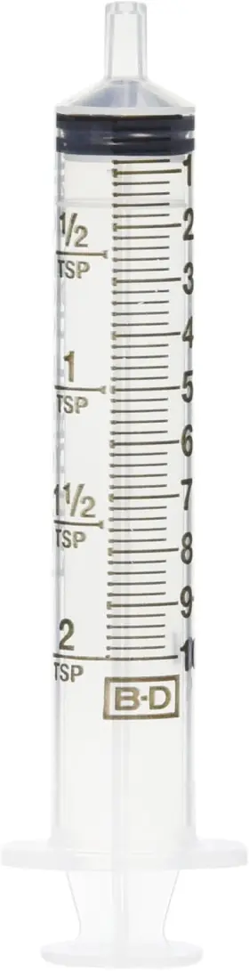 Bd305219 Bd Oral Syringes With Tip Cap 10 Ml Clear 100 Count