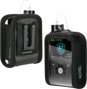 Beautyflier 726084430273 Insulin Pump Holder For Medtronic Minimed 630g 640g 670g 770g Pumps