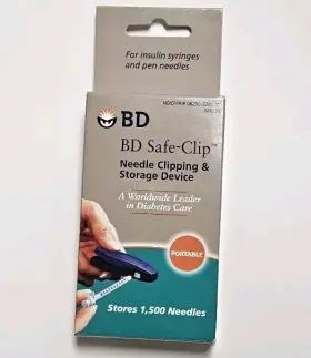 Becton Dickinson 382903282357 Bd Safe-clip Needle Clipping And Storage Device Portable