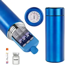 Bogush 746566509037 60h Insulin Pens Cooler Hold 68 Travel Case Medication For Travel