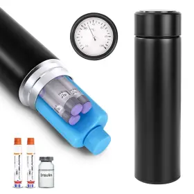 Bogush 746566509068 60h Medicine Cooler Tsa Approved Temp Display Insulin Pen Travel Medic