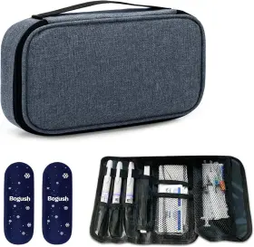 B0bpy3zmwp Bogush Insulin Pen Cooler Insulated Protective Travel Case Diabetic Medicine With Ice Pack #2