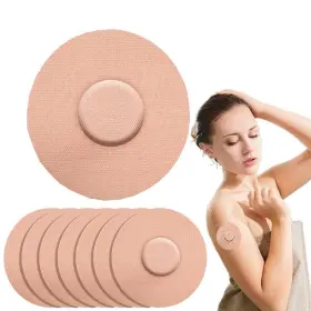 5203 Bomister 60 Pack Freestyle Adhesive Patcheswaterproof And Sweatproof Cgm Sensor Cover Fo