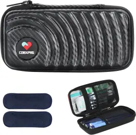 Branded 711181128970 Insulin Cooler Travel Case With Ice Packs For Diabetic Supplies - Black