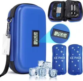 Branded 711181730883 Insulin Cooler Travel Case - Tsa Approved With Thermometer