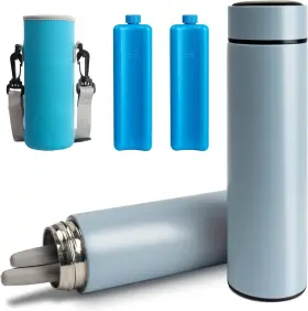 Branded 744759574411 Insulin Pens Cooler Travel Case Tsa Approved Medicine With 2 Biogel-ice