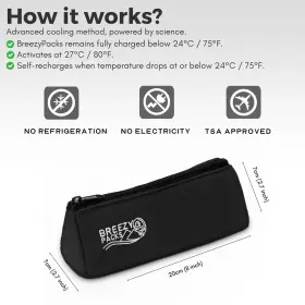 Breezypacks 628719028209 Insulin Cooler Travel Case Epipen Carry Tsa-appr #2