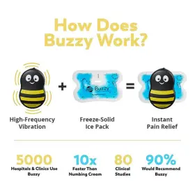Buzzy 856921003411 Personal Vibrating Ice Pack Needle Pain Relief Fast Free Ship #2