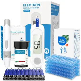 G-520 Cakrnps Blood Glucose Monitor Kit Sugar Testing With Test