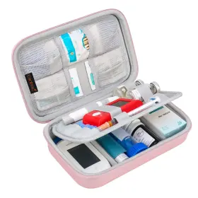 U80g Canboc Diabetic Supplies Travel Case Carrying Bag For Glucose Meter Insulin Pens