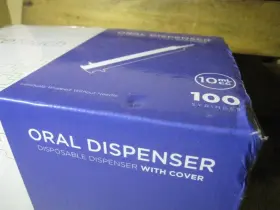 Ctsos10 Care Touch 10ml Oral Dispensers W Cover - 100 Pack 12/2025 New Nib #2