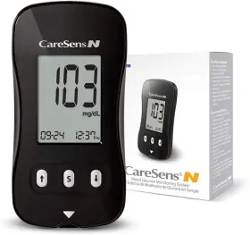 Caresens 885325000115 N Blood Glucose Monitoring Meter Auto Coding - 1 Diabetes