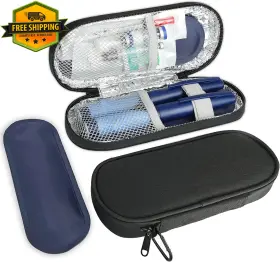 Cdbxprg 313112748716 Insulin Pen Cooler Travel Case With Tsa Approved Ice Packs Diabetic Medication I