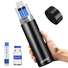 Cetihio 767738527666 48h Insulin Pens Cooler Travel Case Tsa Approved Diabetic Medicine Coo