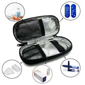 Chelvvg 974558910682 Insulin Cooler Travel Case With 2 Tsa Approved Ice Packs Diabetic Medication #3