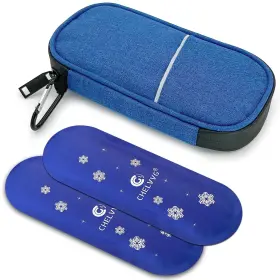 Chelvvg 974558910835 Insulin Cooler Travel Case Diabetic Medication Organizer Cooling Carrying C