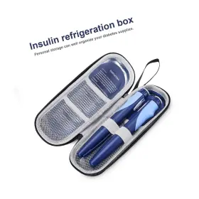 Chicgems 743449218512 Insulin Pen Cooler Travel Case With 2 Reusable Ice Packs Diabetic Medication #3