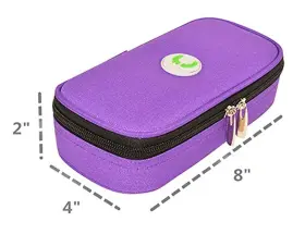 Bd16595 Childhood Waterproof Insulin Cooler Travel Case Temperature Display Medicatio #2