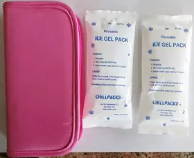 A-2001-bk Chillpacks Medicine/diabetes Insulin Pen Travel Cooler Case- Pink #3