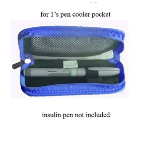 S-insupen-6 Chillpacks Diabetic Insulin Pen/medication Cooler Case For 1s Pen - With 2x Ice Packs -sma #3