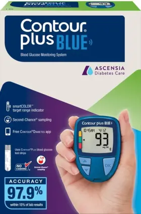 Contour 301937036019 Plus Blue Blood Glucose System