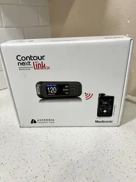 Bg1513050b Contour Next Link 2.4 Blood Glucose Monitor Kit Wireless - New Sealed