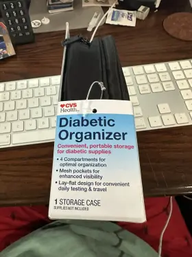 Cvs 050428269589 Health Diabetic Organizer New